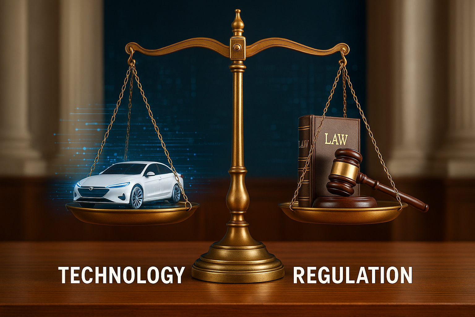 Lawless Autonomy? Accelerating Self Driving Without Going Off the Cliff!